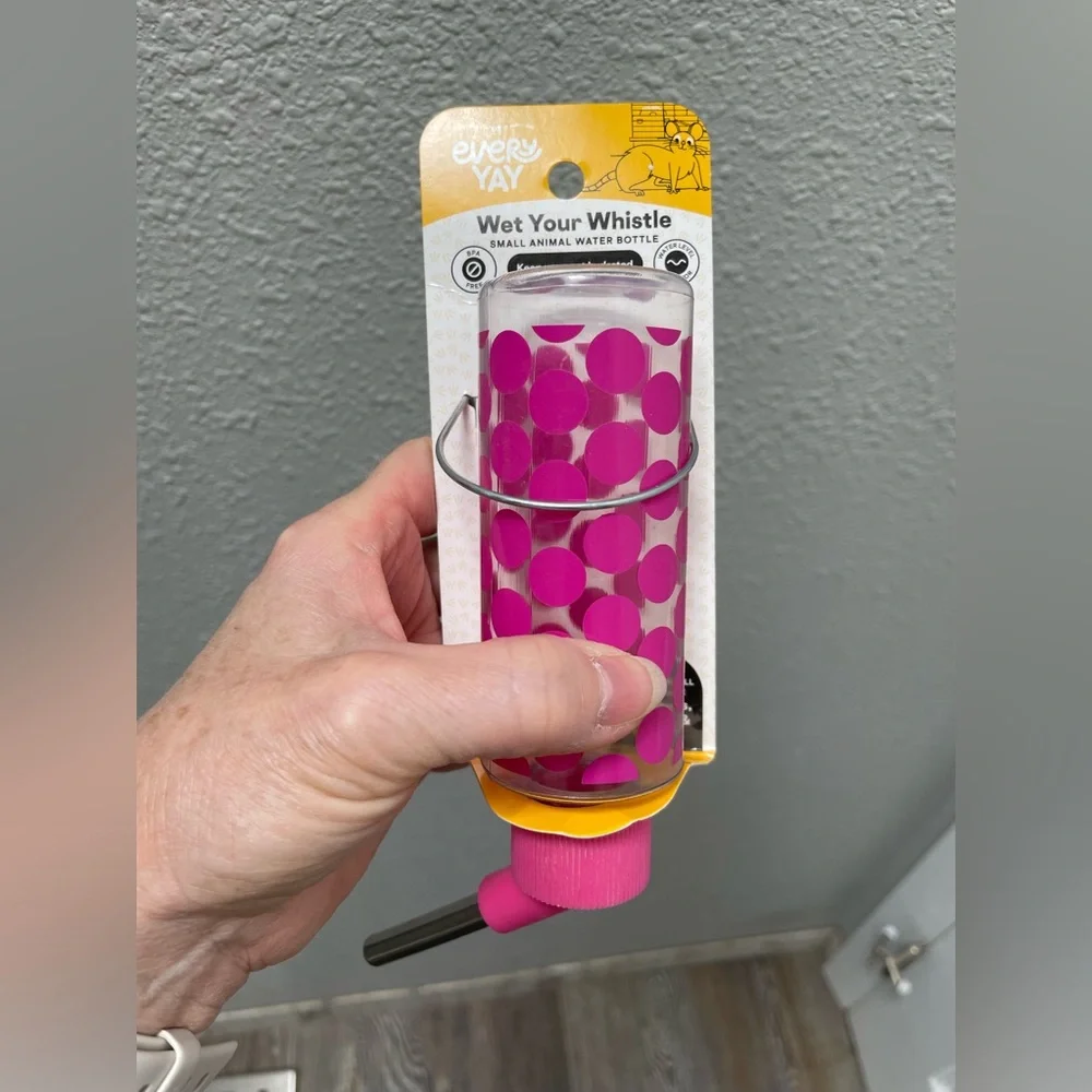 ❤️‍🔥3/$12❤️‍🔥Pet - EveryYay “Wet Your Whistle” Small Animal Printed Water Bottle